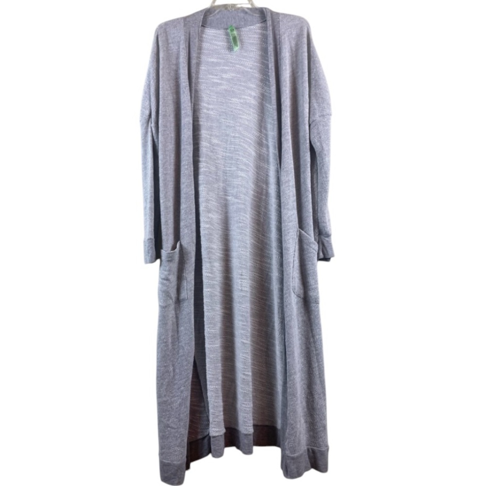NWT HoneyDew Long Line Leisure Lover Lightweight Cardigan w/ Pockets Sz Small
